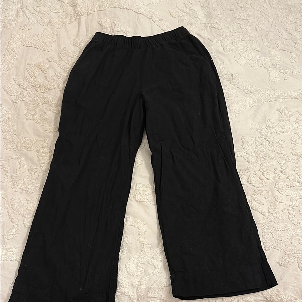 Abercrombie & Fitch Black linen Pants